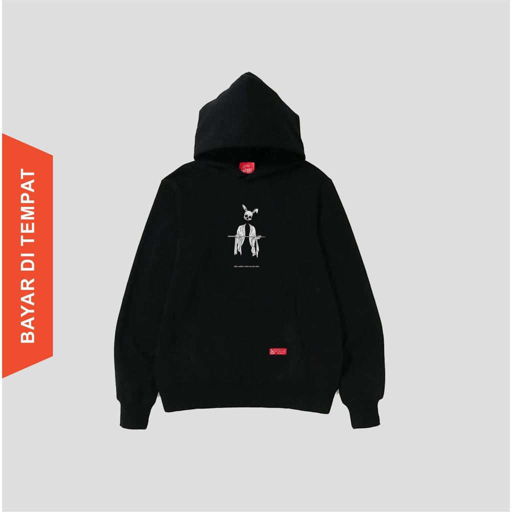 Sweater Hoddie Pria Rabbit Produk MATRAS HCKR x PANDAWA HOODIE