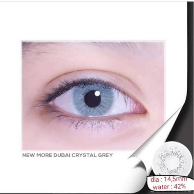 SOFTLENS NEW MORE DUBAI CRYSTAL GREY
