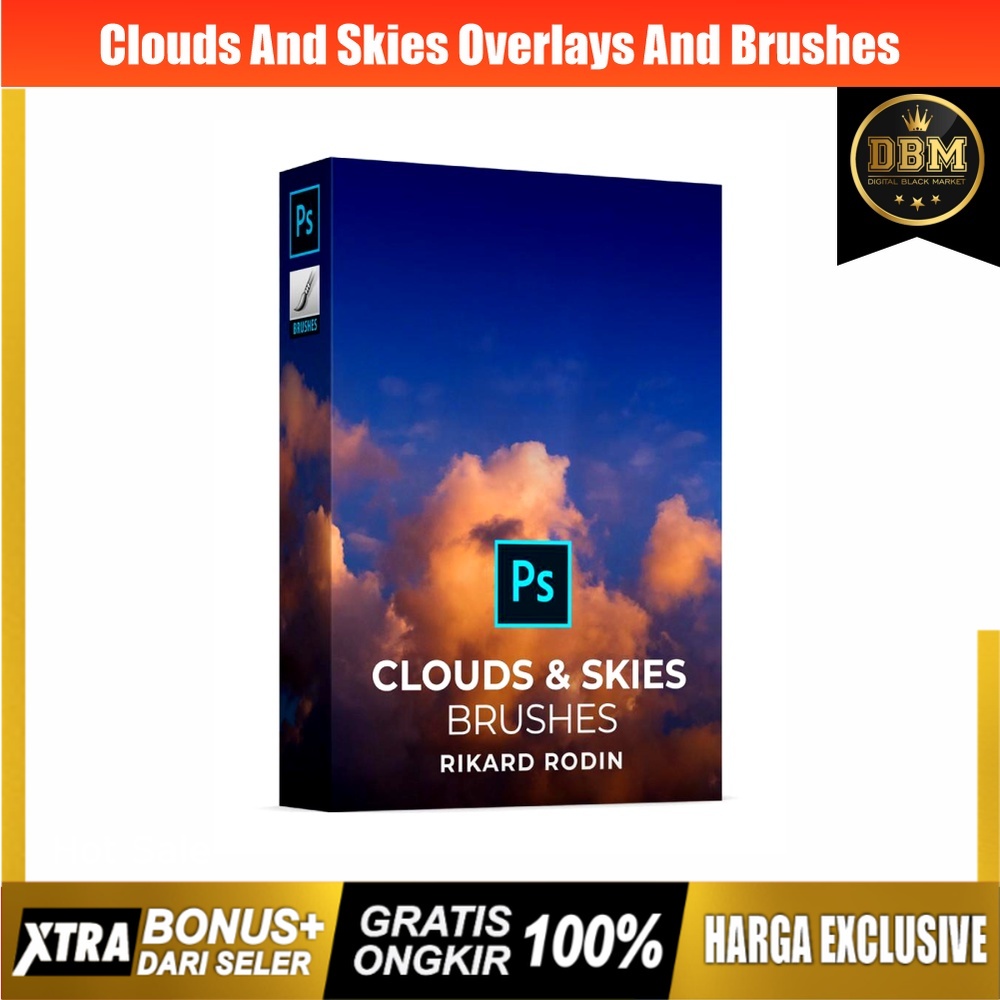 Clouds And Skies Overlays And Brushes - Photoshop