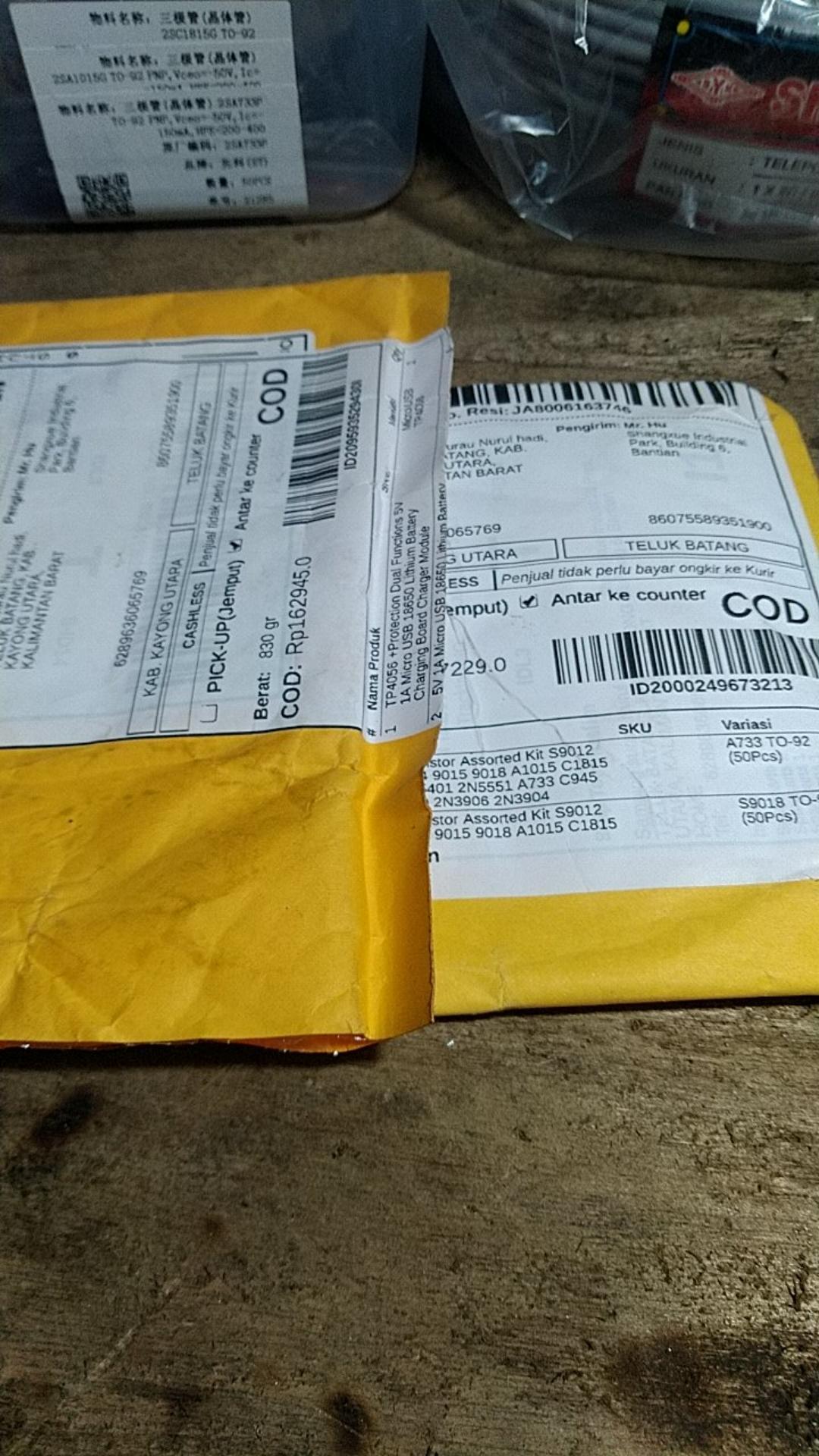 50pcs Transistor S9012 S9013 S9014 9015 9018 A1015 C1815 A42 A92 2n5401 2n5551 A733 C945 S8050 S8550