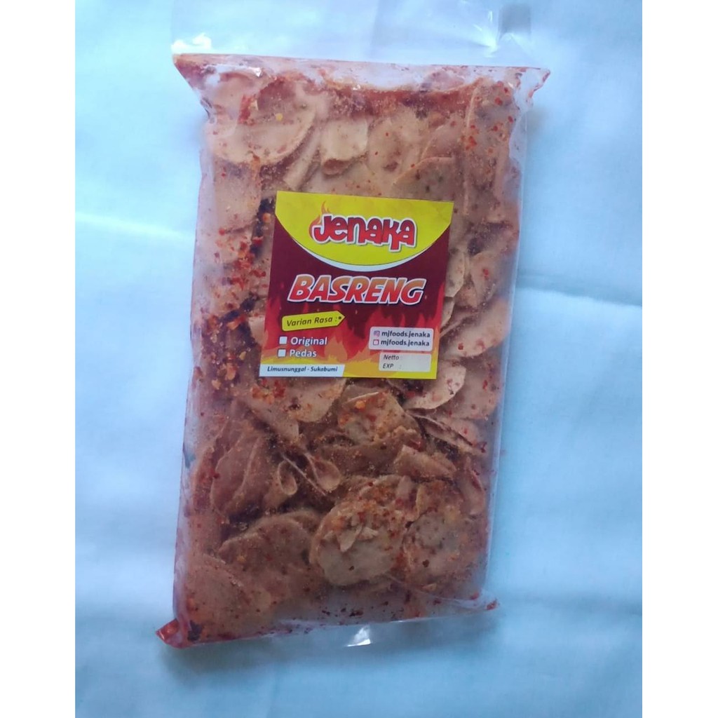 

BASRENG / BASO GORENG ORIGINAL PEDAS JERUK 250gr BY JENAKA