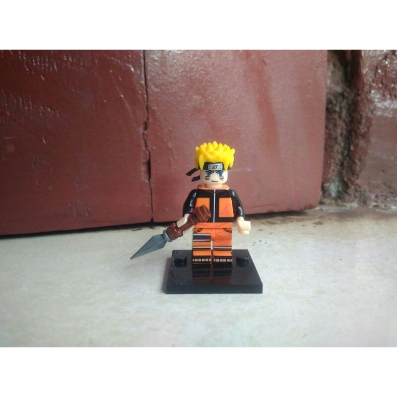 Lego Naruto Uzumaki Anime Naruto Minifigure Bricks