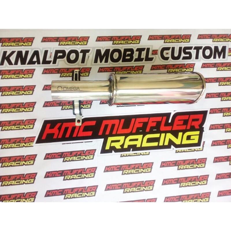 knalpot mobil racing omega untuk semua jenis mobil sedan