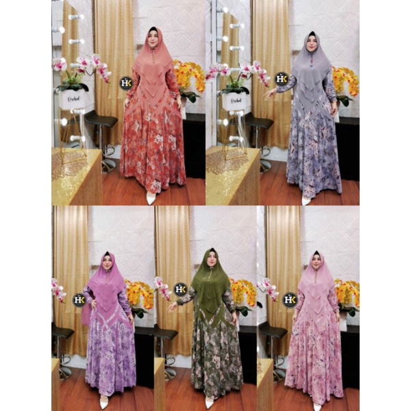 JAMAIKA SYAR'I THE SERIES BY HK DERMAWAN_Gamis Kekinian Terlaris Termurah Bestseller