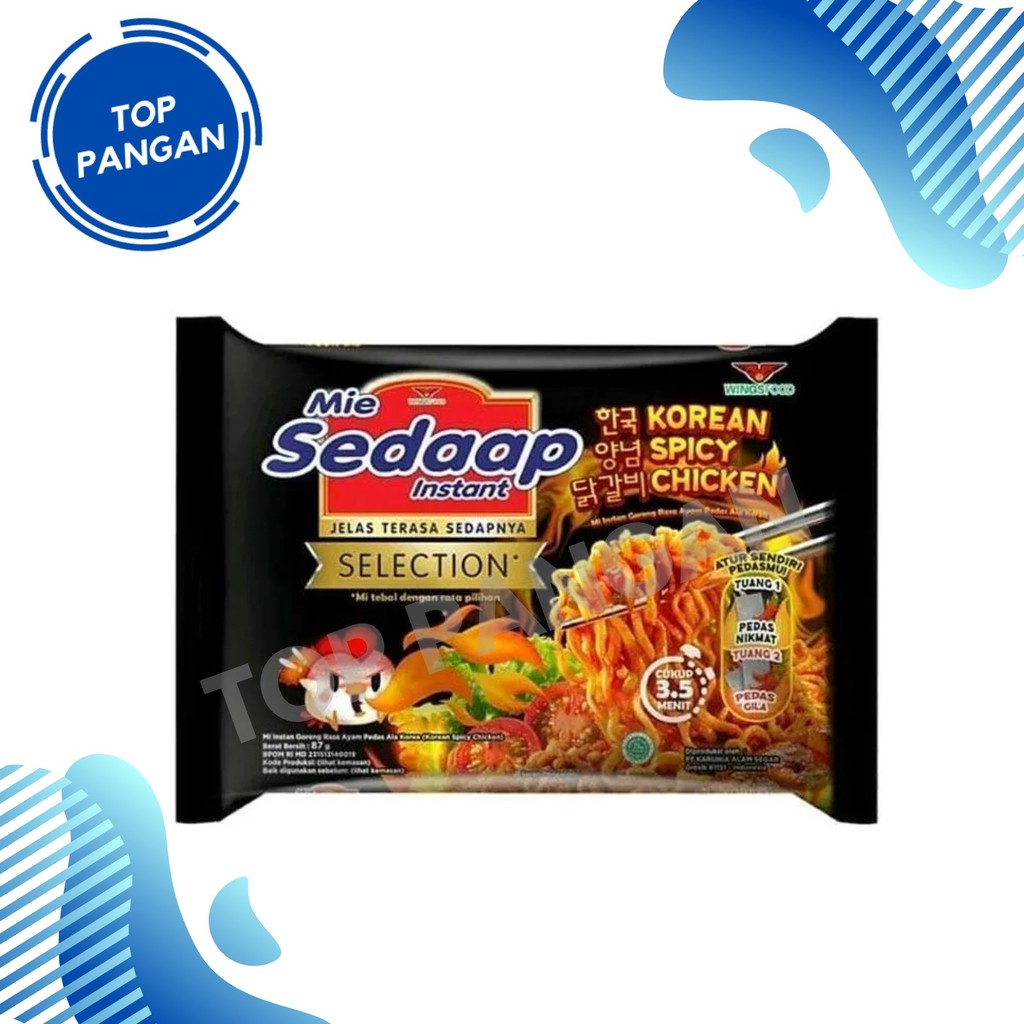 

MIE SEDAAP SELECTION KOREAN SPICY CHICKEN 87GR