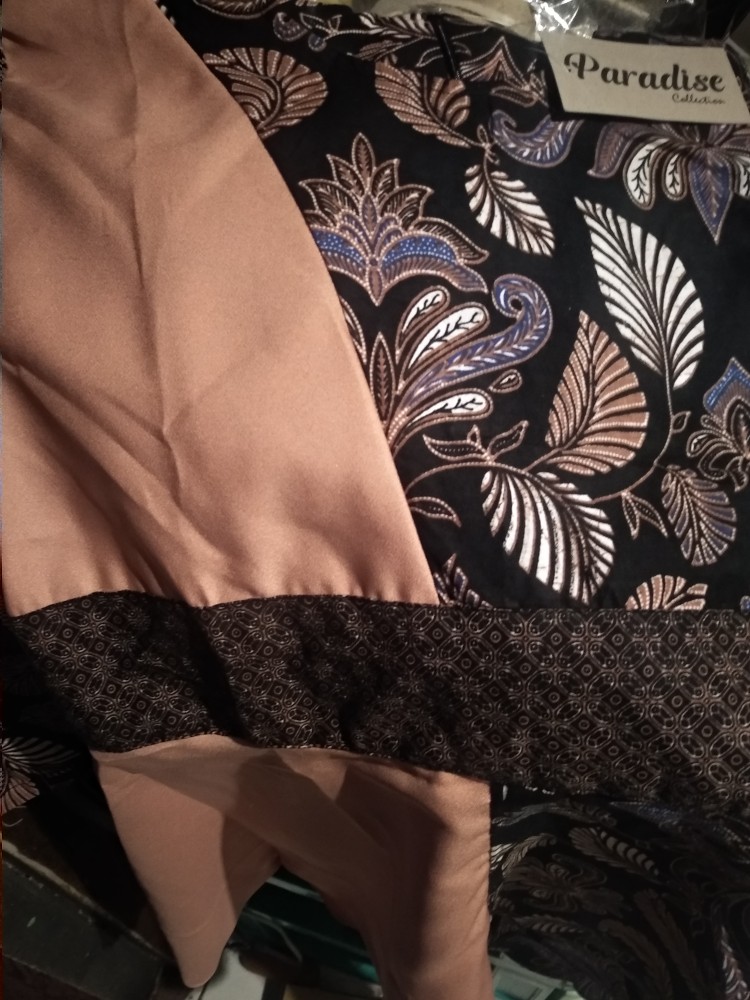 Atasan Batik Dolby Dolbi Dobby Doby Tenun Sutra Tulis Halus Katun Atbm Baron ,sarombit Atasan No