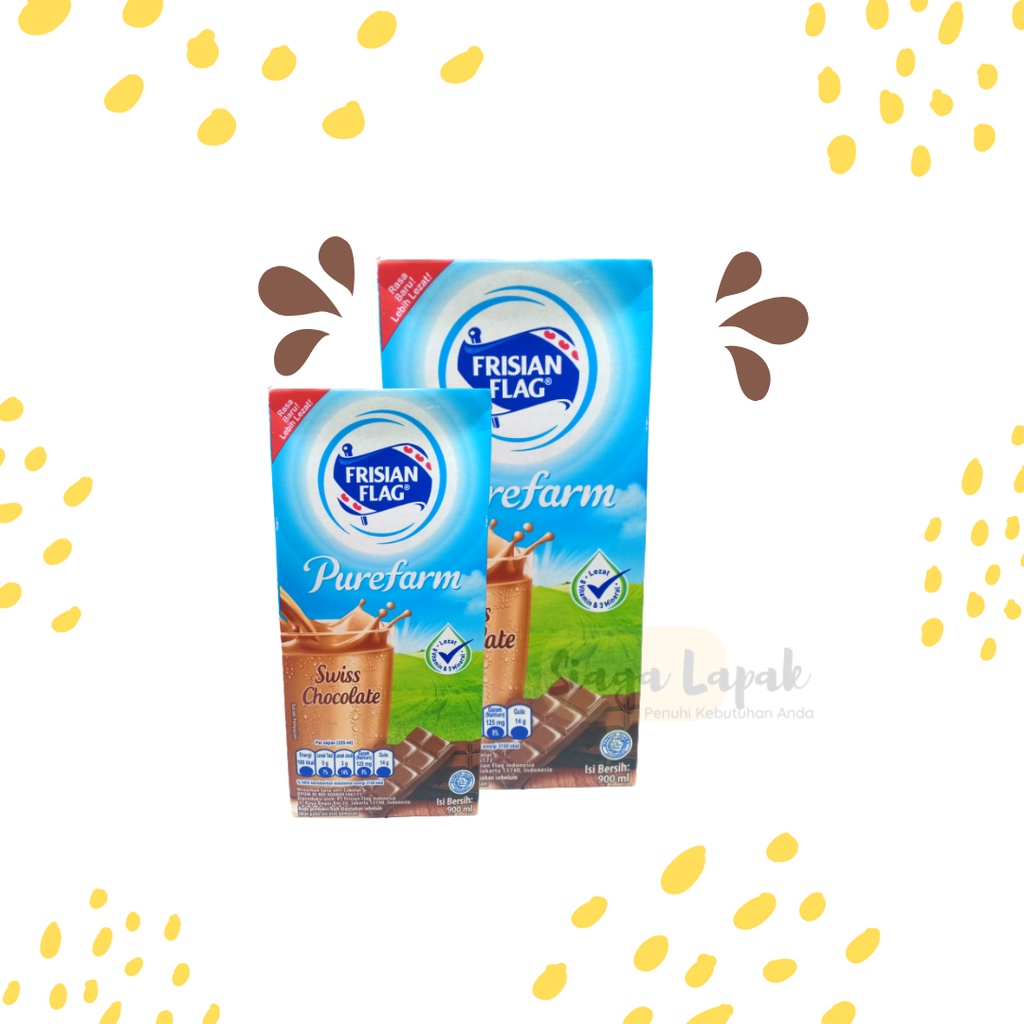 Susu Frisian Flag UHT coklat 1 Liter