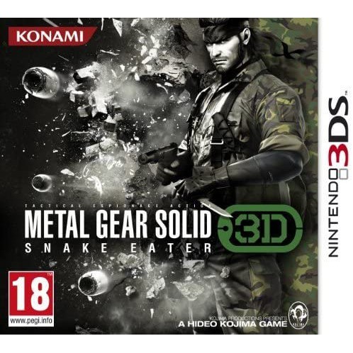 GAME NINTENDO 3DS CFW METAL GEAR SOLID SNAKE EATER 3DS