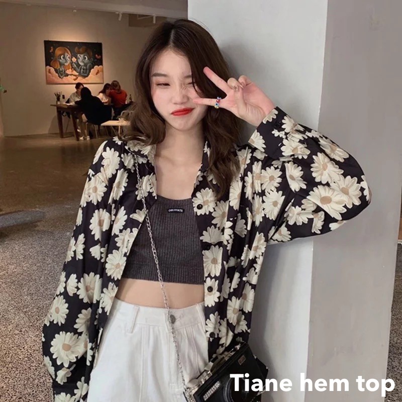 Tiane hem top -Thejanclothes