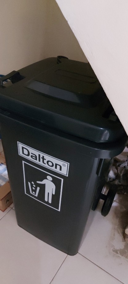 Tempat Sampah 100 Liter  Hdpe Plastik ( Bahan Tebal 100% )   Dalton