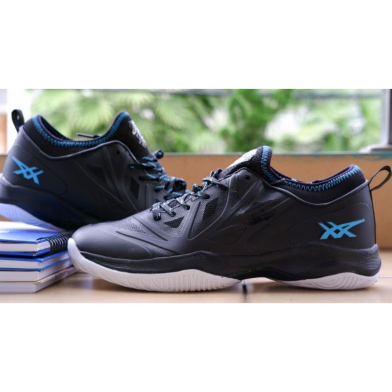 Sepatu volly Asics Nova FF Premium impor black white