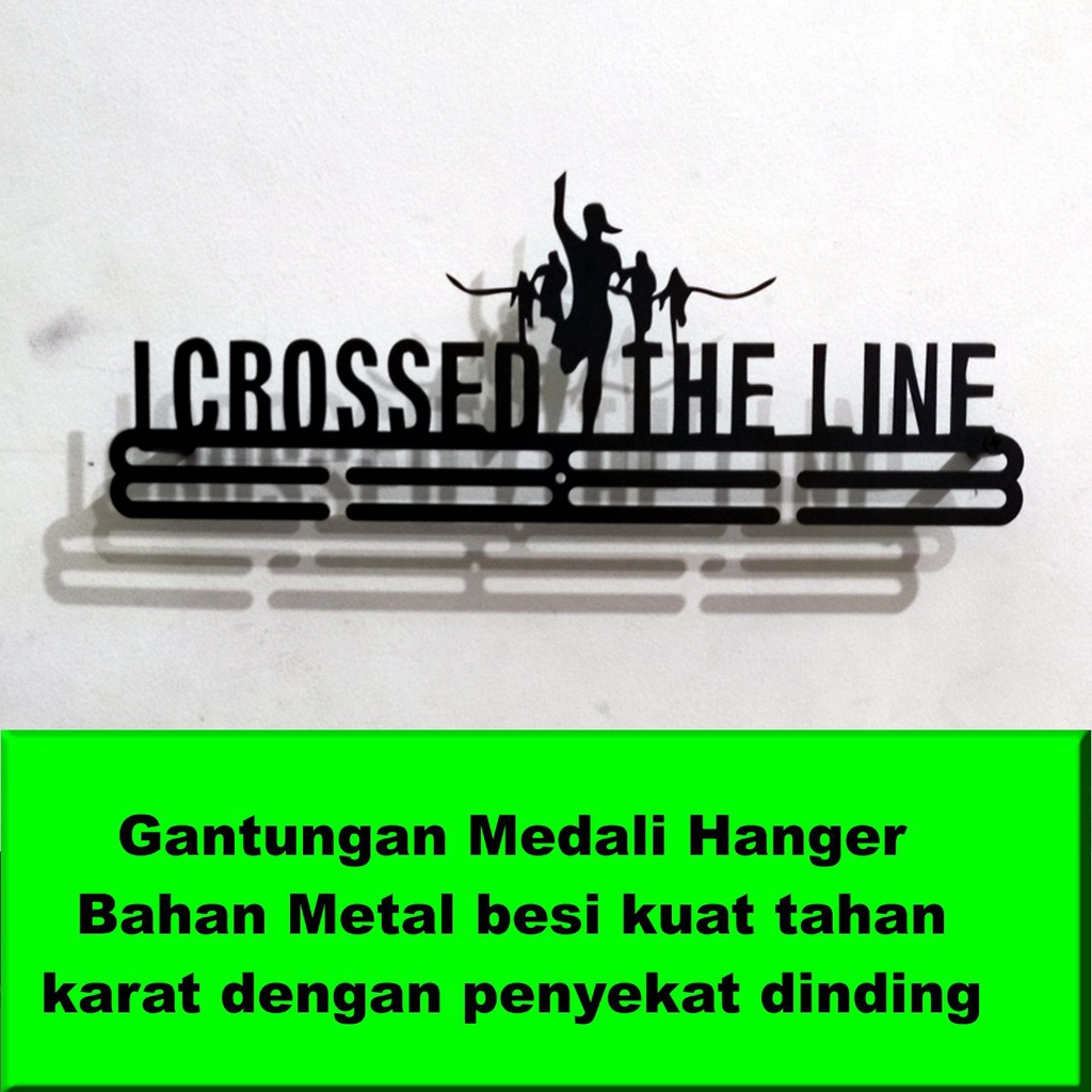 Gantungan Medali medal hanger olah raga lari run sepeda bike race lomba