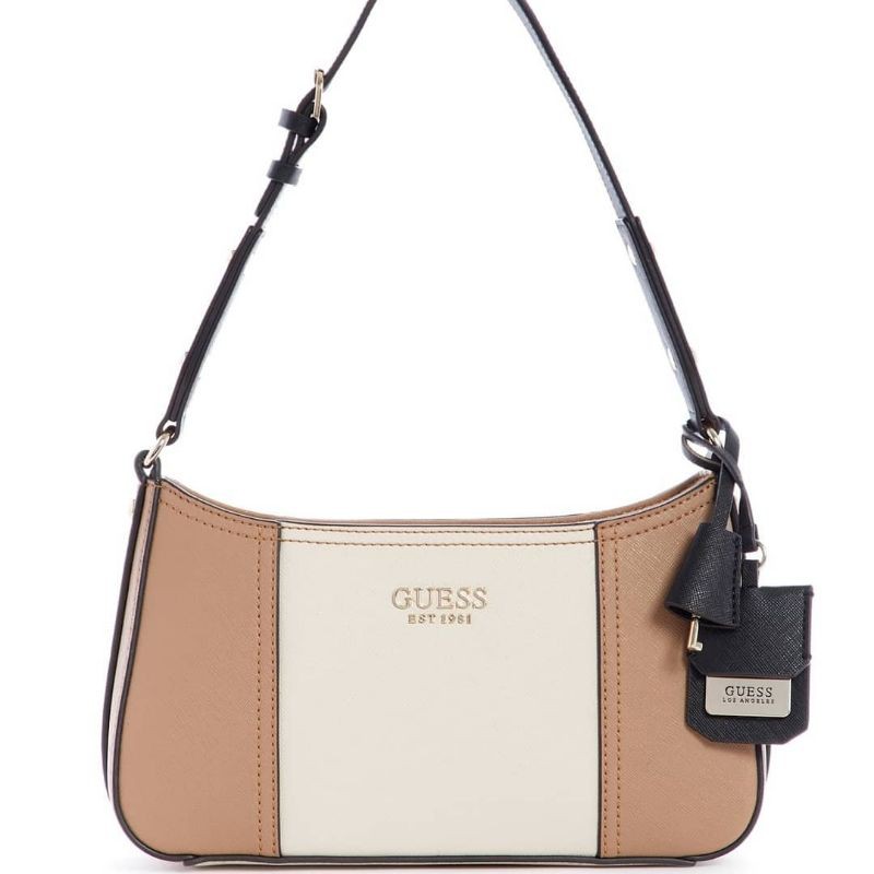 GUESSS georgiana top zip shoulder bag