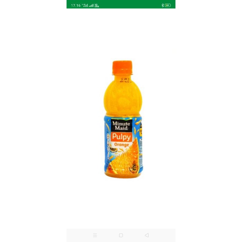 

minute maid minuman pulpy orange 300ml