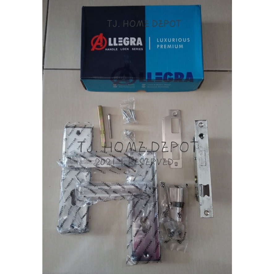 Handel Tarikan Pintu ALLEGRA Handle Pintu Lock Series Slot Pintu
