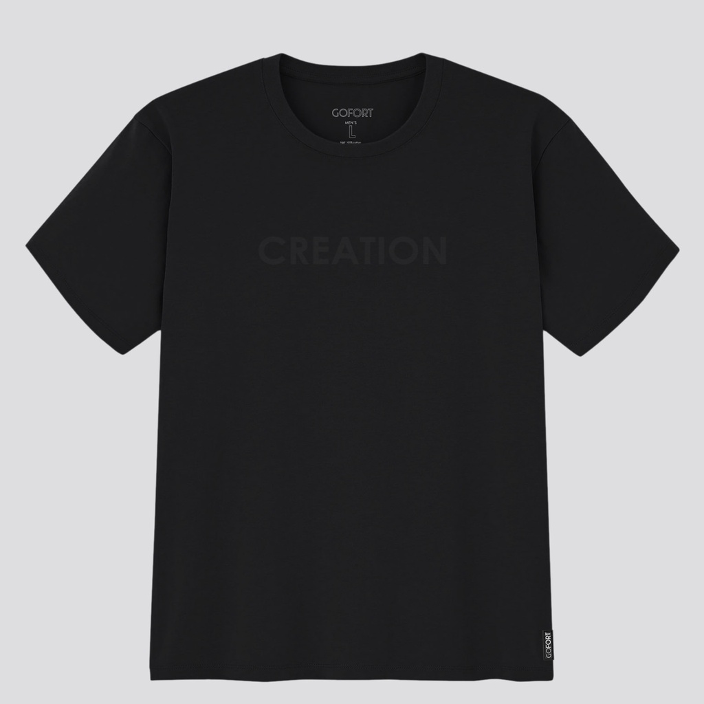GOFORT KAOS PRIA TShirt Lengan Pendek Distro 100% Katun 24S CREATION