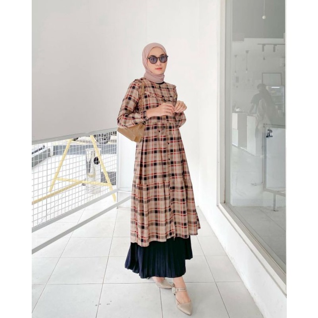 Widi Dress Long Tunik Premium