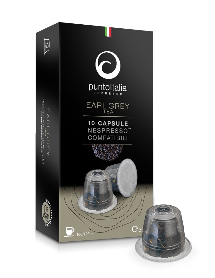 

NEW PUNTO ITALIA EARL GREY TEA - NESPRESSO TEA CAPSULES (10 KAPSUL / BOX)