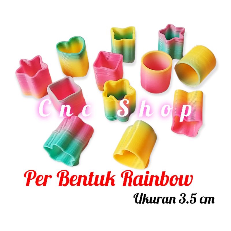 Mainan Per Yoyo Slinky / Per Pegas LOL Emoji Unicorn Magic Spring Karakter Suvenir Goodiebag Ultah Anak Lucu Murah