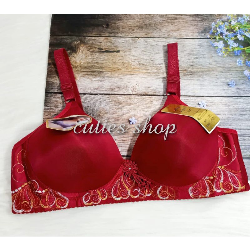 BRA KOMBINASI BORDIR CANTIK, SIZE 36-42