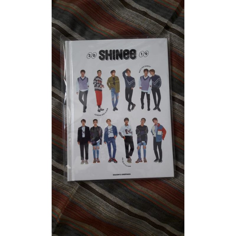 

[Preloved] SHINee Season Greeting 2019 Agenda/Diary Book Official