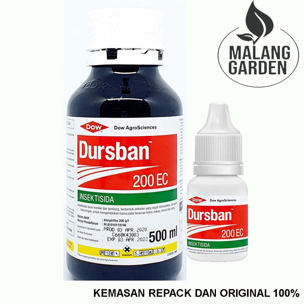 REPACK Insektisida Dursban 200EC 10ml | Dursban 10ml