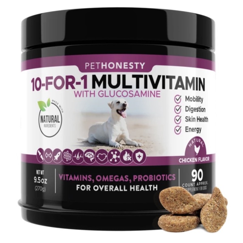 PetHonesty 10 for 1 Multivitamin ll vitamin anjing