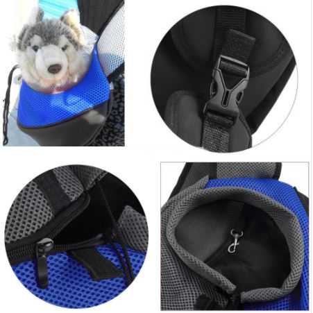 Tas Selempang Hewan Anjing Kucing Pet Carrier - 600D