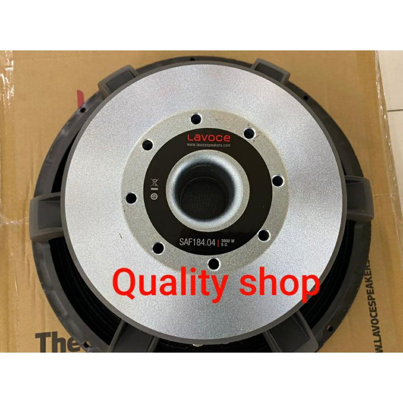 SPEAKER LAVOCE 18 INCH SAF184. 04 ORIGINAL 3000 WATT