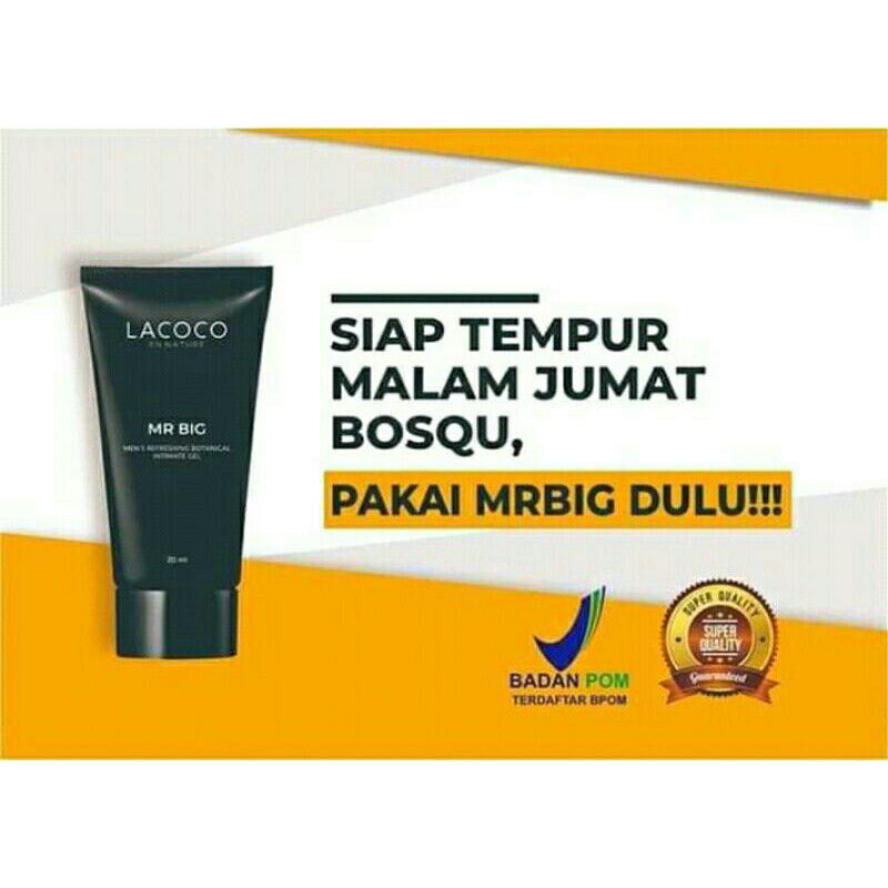 Lacoco MR. BIG Krim Khusus Pria - Menambah Ukuran dan Stamina ASLI ORIGINAL