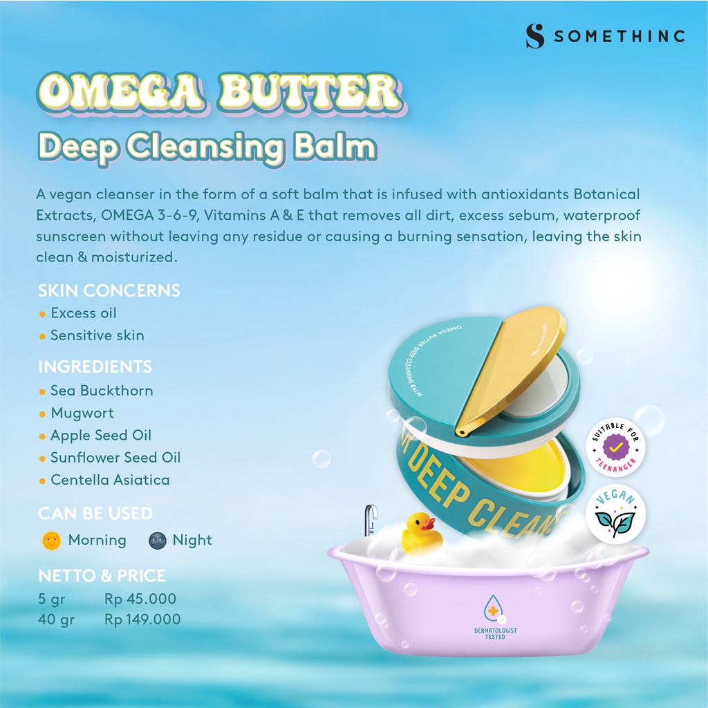 Somethinc Omega Butter Deep Cleansing Balm