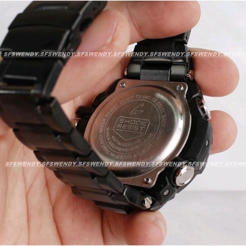 Jam Tangan Rantai MTG1000 Jam Tangan Stainliss Steel Terlaris