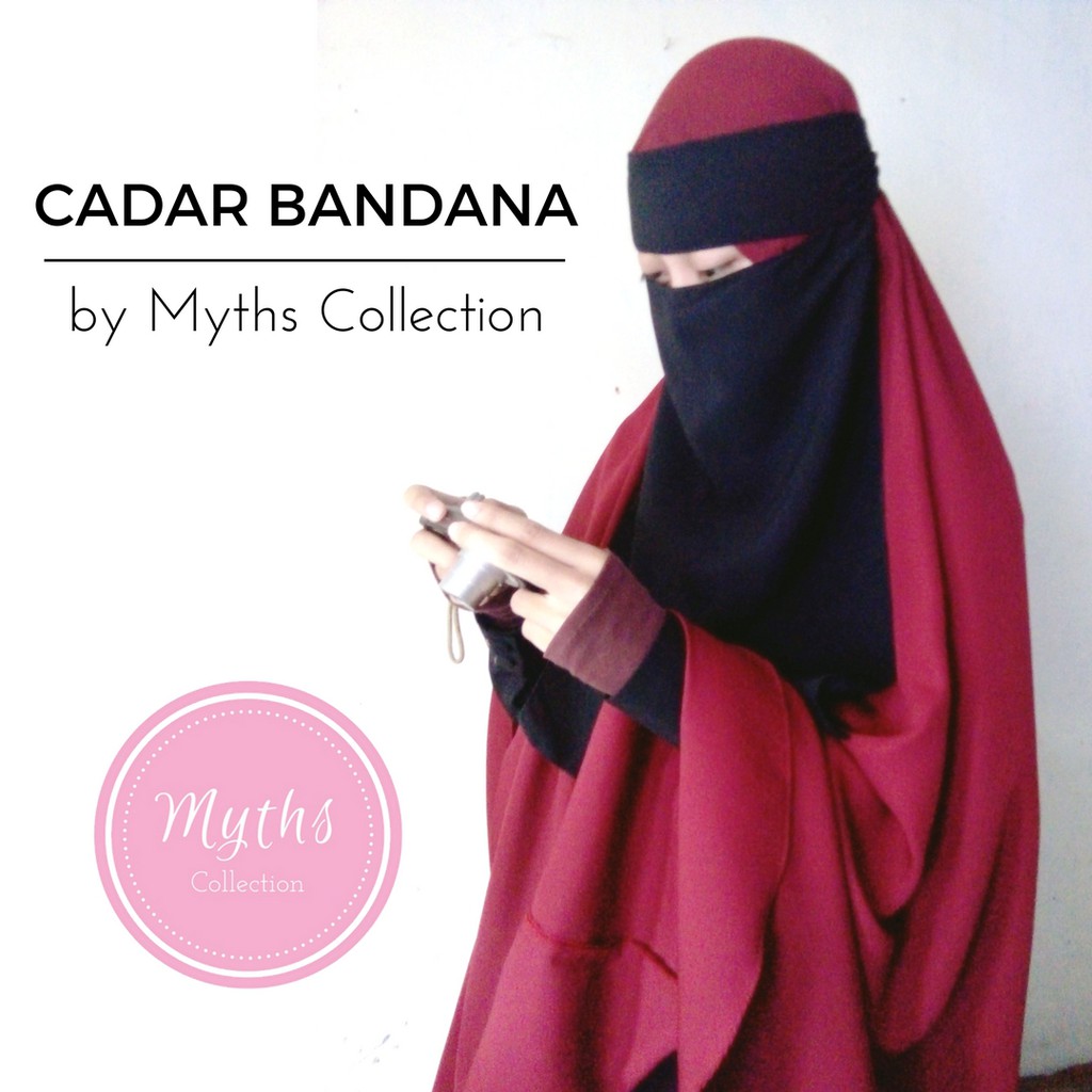 Cadar Bandana | Niqob Bandana | Cadar Ninja | Cadar Basic
