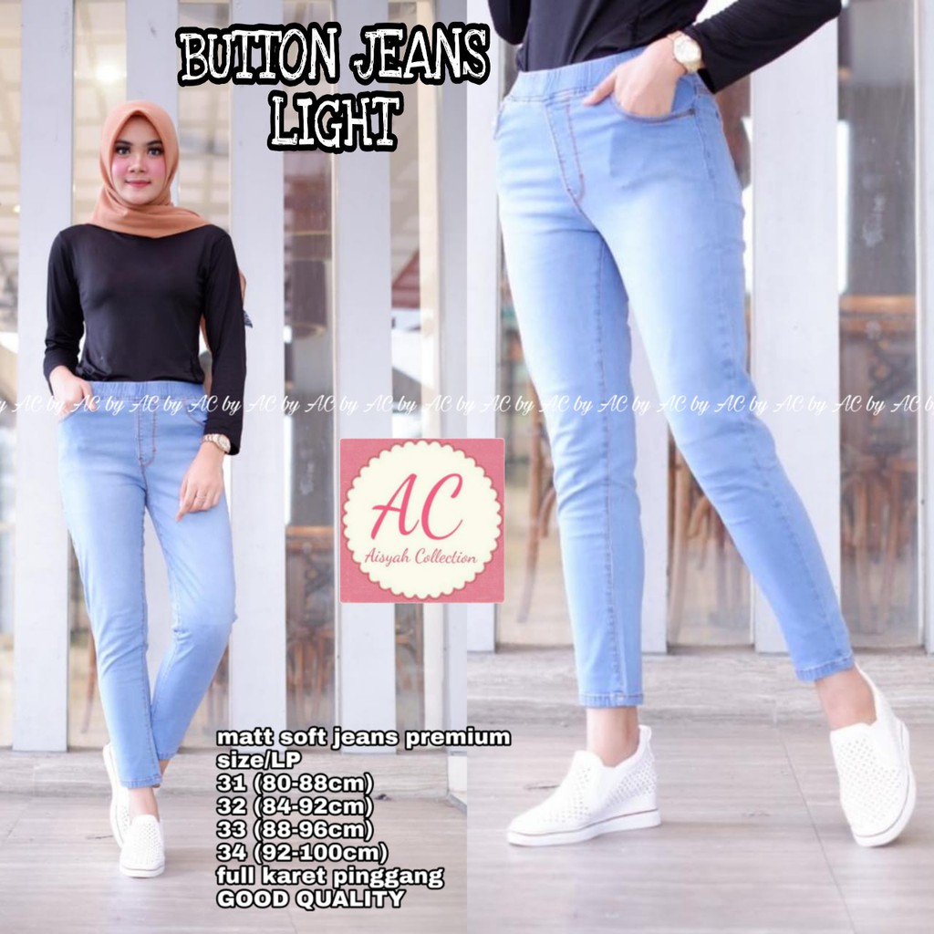 BUTTON JEANS