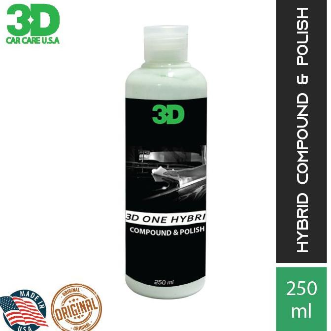 Terlaris 3D HD Car Care - 3D One Hybryd Compound