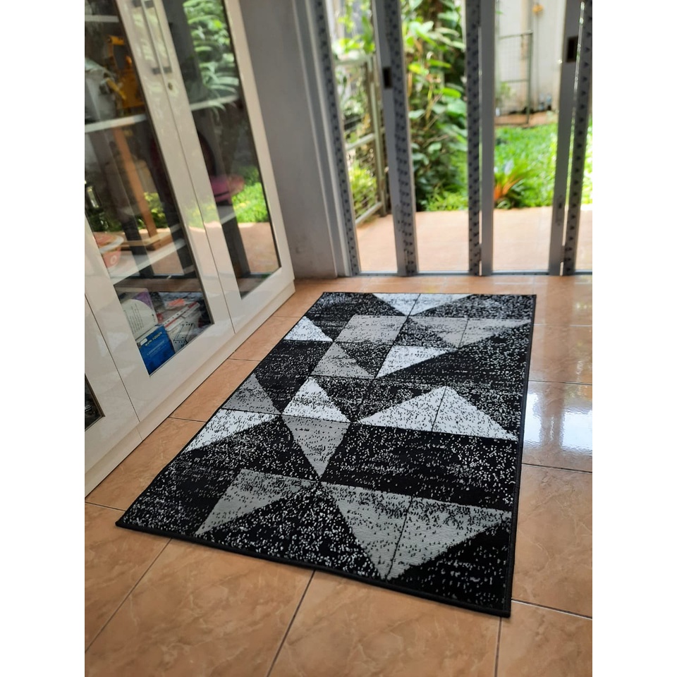 KARPET STARDUST 100 X 150 ST02 MONOKROM-1