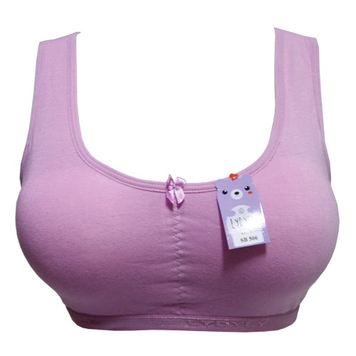 Lydyly - Miniset Busa Ms Sb506 Dengan Tali Lebar Tanpa Pengait | Bra Remaja Step 2 | BH Anak Sekolah