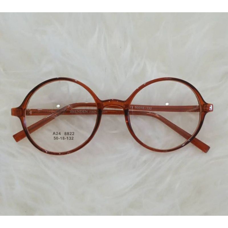 Frame Kacamata Merah Bulat Harry Potter