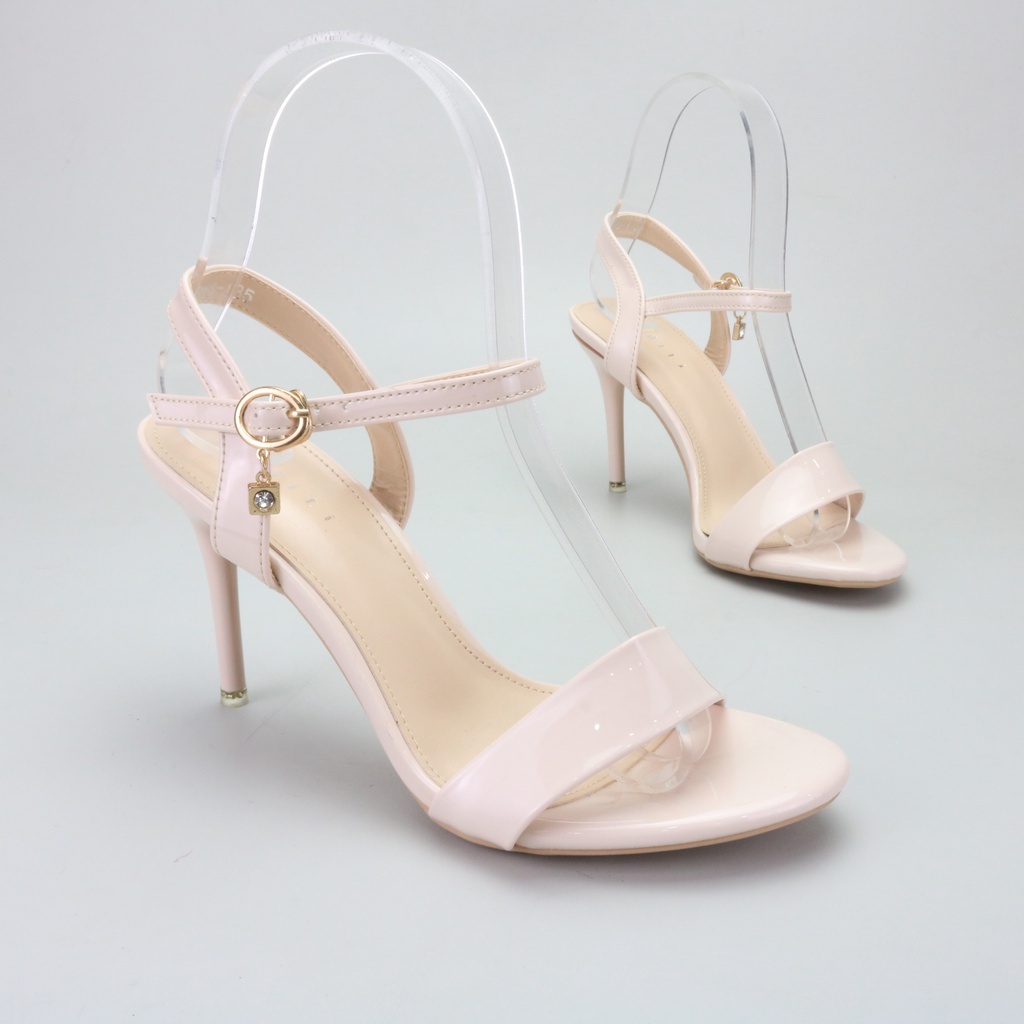Viditi - [ 4 Warna ] High Heels Queen 9 cm // Sepatu Pesta Wanita Import-APRICOT