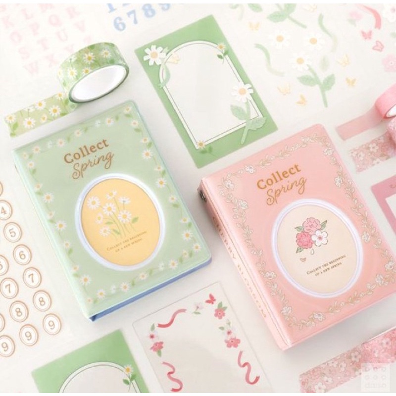 [booked] collect book kolbuk daiso spring edition mint