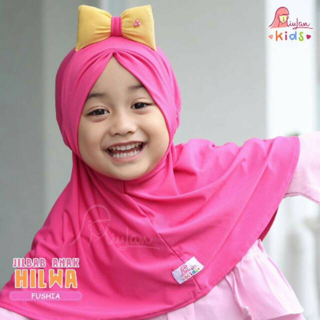 Jilbab Anak Unik dan Lucu Hilwa by Miulan Kids