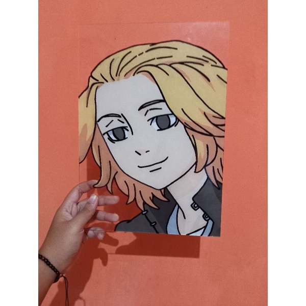 

Custom Anime Glass Painting Acrylic Ukuran A4