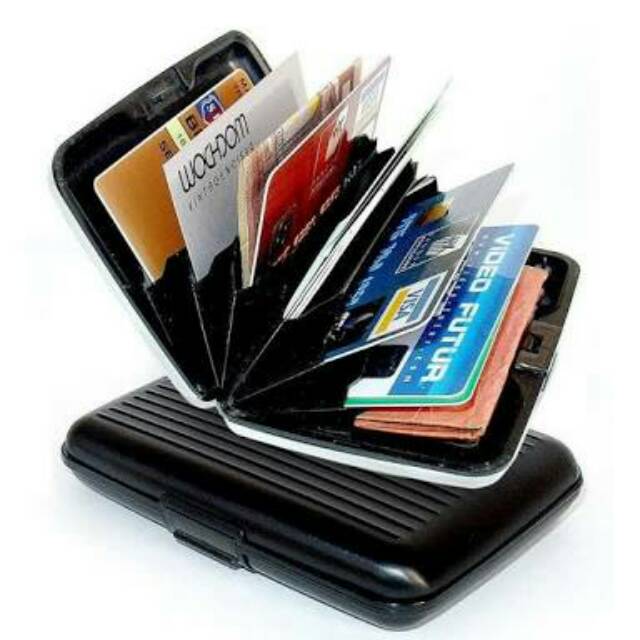 DOMPET KARTU CARD GUARD HOLDER WALLET ALUMINIUM