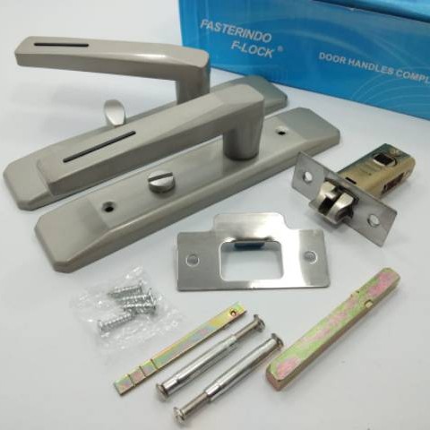 KUNCI PINTU KAMAR MANDI 105-07 YH/KUNCI PINTU TOILET WC/GAGANG PINTU SET/BATHROOM DOOR LOCK