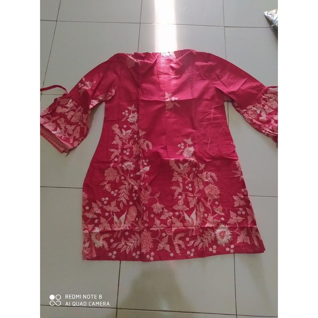 TUNIK BATIK SHANAYA / DRESS BATIK CANTIK TERLARIS