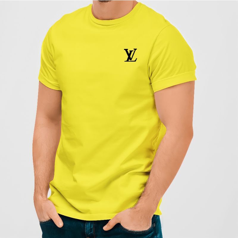 Kaos Pria LV Baju Oblong Cowok Atasan Tshirt Cod