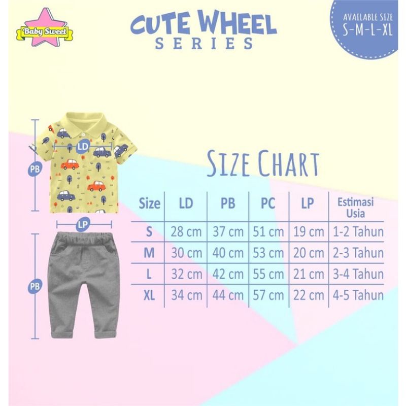 Afsheenastore Set Cute whil By Baby Sweet