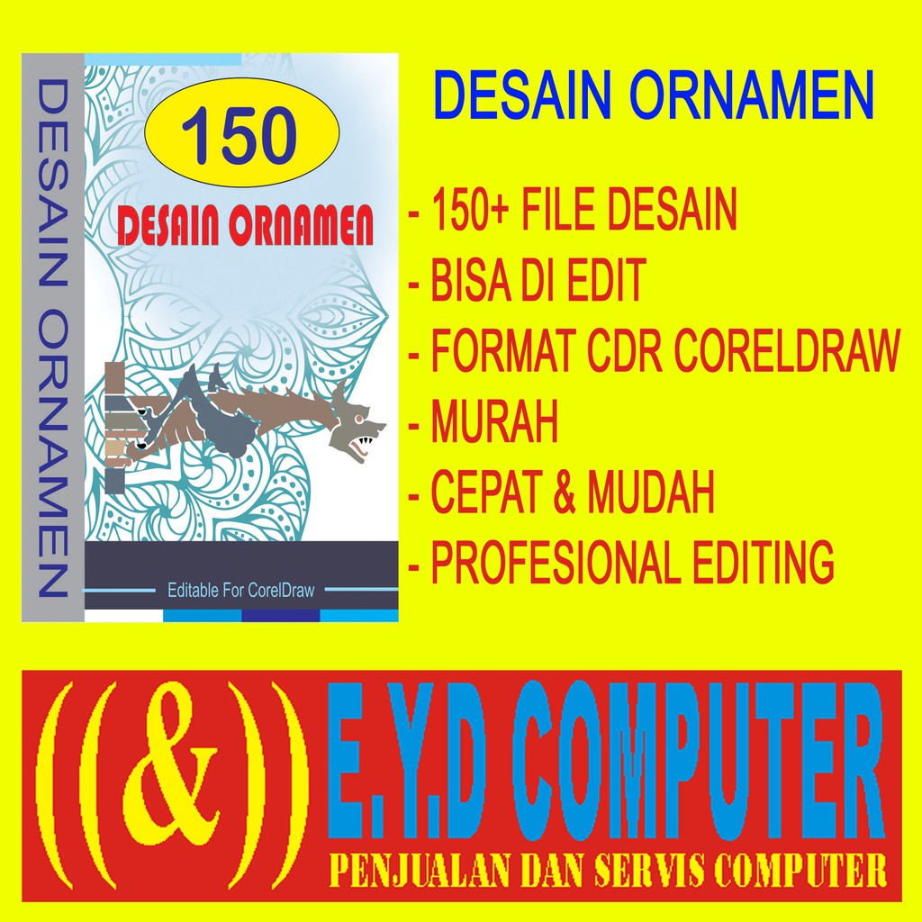 Gambar Ornamen Yang Digunakan Di Coreldraw / Buatlah ...