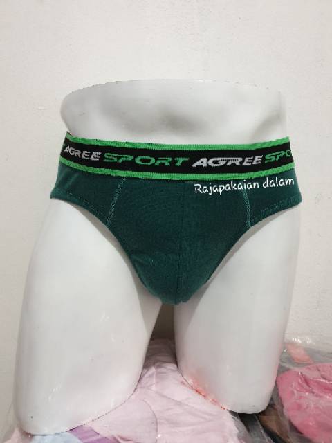 Celana Dalam Pria Agree Sport Biru  Harga 3 pcs