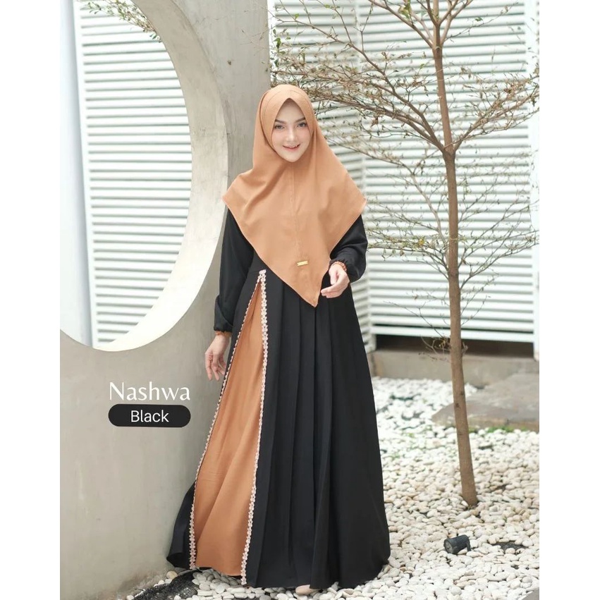 Murah MIDI DRESS RAYON PREMIUM LD 140 GAMIS SUSUN POLOS big size jumbo super adem termurah Keren